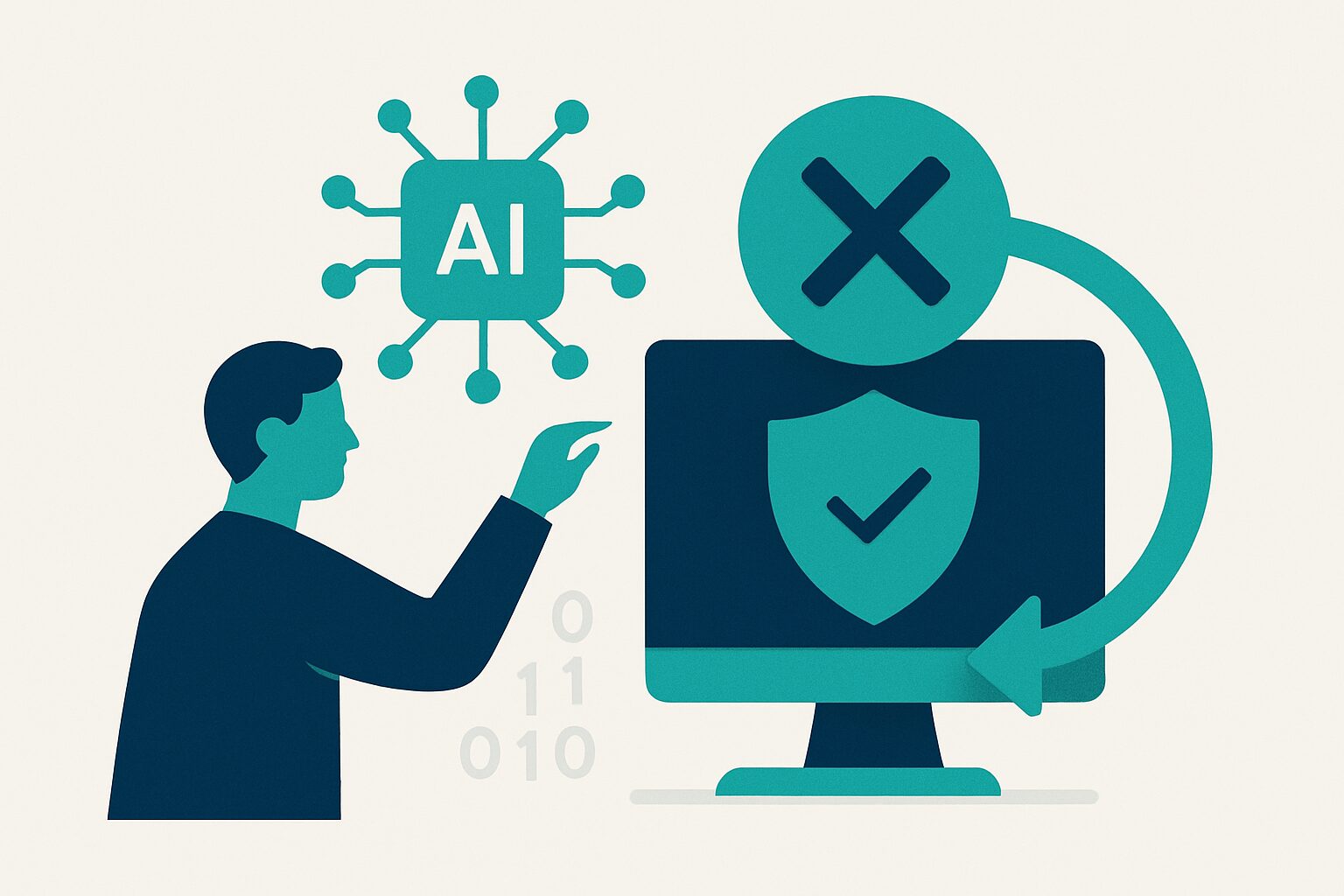 AI サイバー攻撃 の活用イメージ