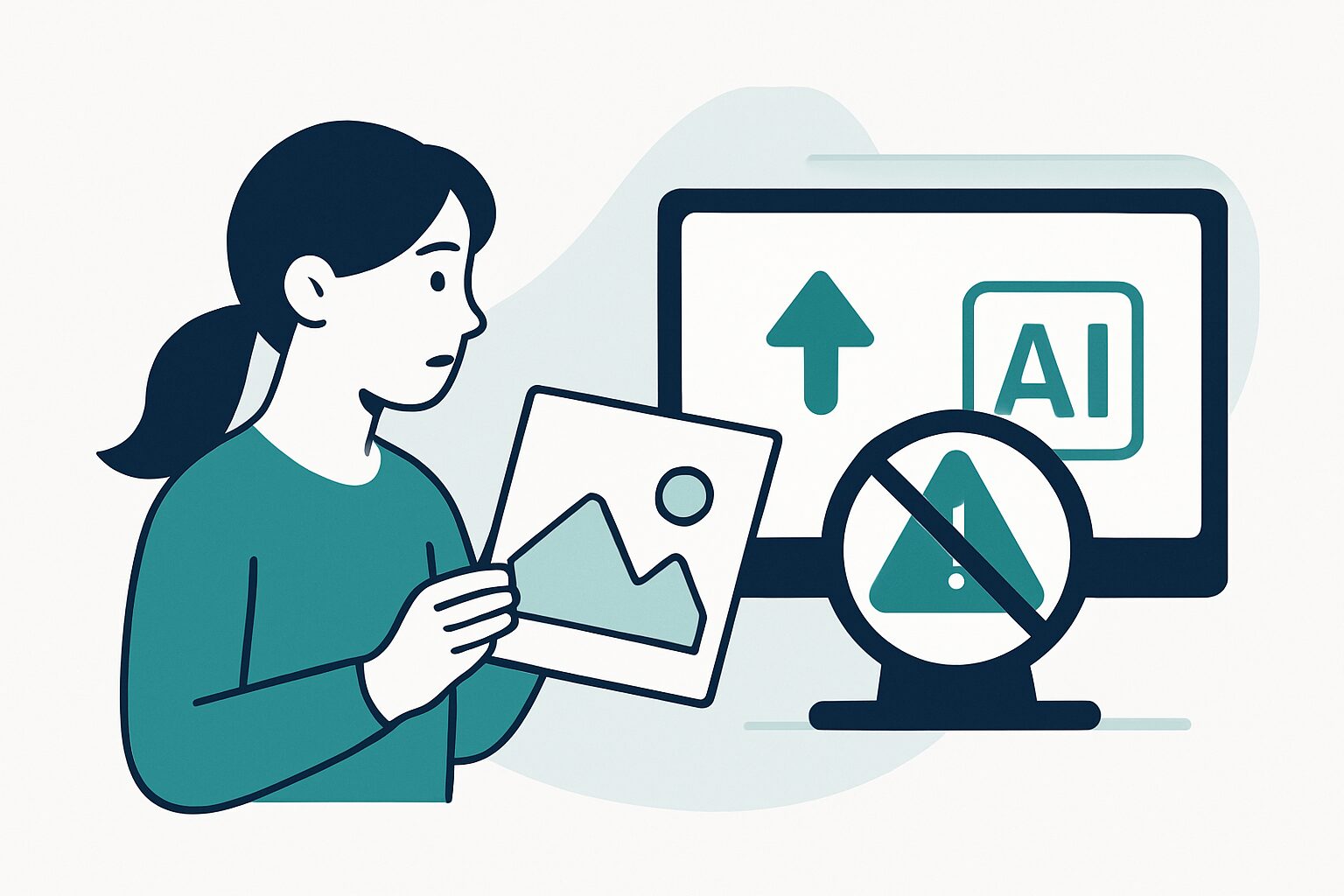 AI 写真 アップロード 危険|記事イメージ